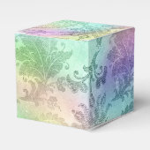 Iridescent Damask Bedankdoosjes (Voorkant Zijde)
