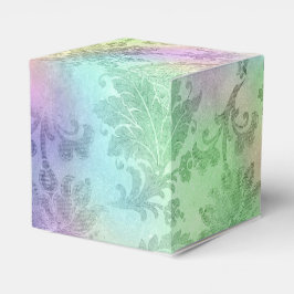 Iridescent Damask Bedankdoosjes