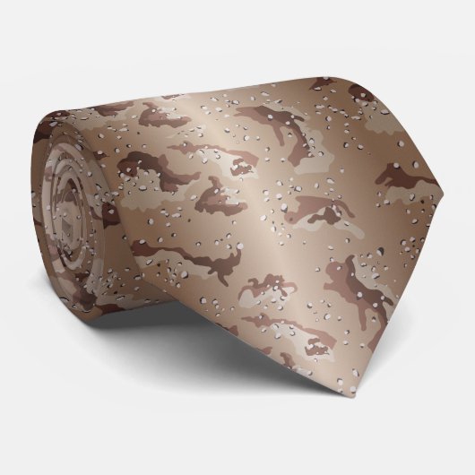 Iridescent Desert Camo Stropdas (Opgerold)