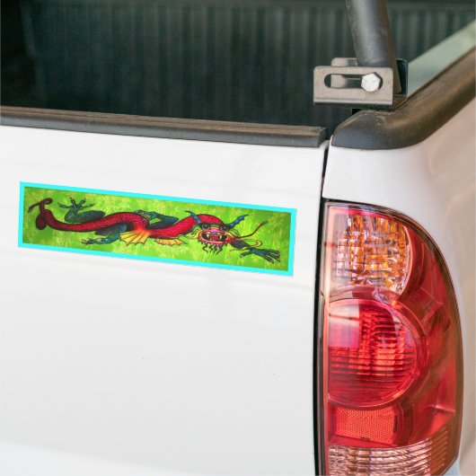 Iridescent Dragon bumper sticker (Op Truck)