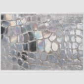 Iridescent Dragon Scale Fantasy Decoupage Art Tissuepapier (Voorkant)