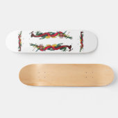Iridescent Dragon skateboard (Horizontaal)