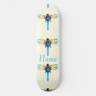 Iridescent dragonfly Thunder_Cove Persoonlijk Skateboard