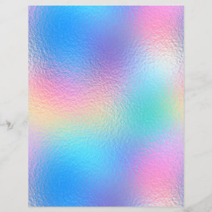 Iridescent Faux Folie Scrapbook Paper nr. 38