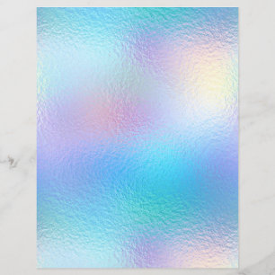 Iridescent Faux Folie Scrapbook Paper nr. 52
