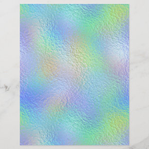 Iridescent Faux Folie Scrapbook Paper nr. 75