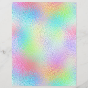 Iridescent Faux Folie Scrapbook Paper nr. 77