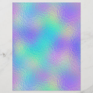 Iridescent Faux Folie Scrapbook Paper nr. 89