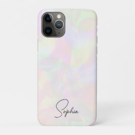 Iridescent Faux Holographic Luxe Vrouwelijk Case-Mate iPhone Case