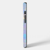 Iridescent Faux Opal w /  naam Case-Mate iPhone Case (Achterkant / Links)