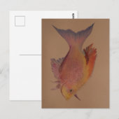 Iridescent fish briefkaart (Voorkant / Achterkant)