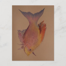 Iridescent fish briefkaart