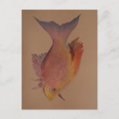 Iridescent fish briefkaart (Voorkant)
