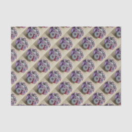 Iridescent Flowers Gold Tissue Paper Set Tissuepapier