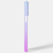 Iridescent Girly Pink Shimmer Persoonlijke naam Case-Mate iPhone Case (Achterkant / Rechts)