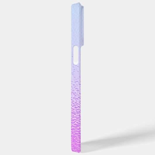 Iridescent Girly Pink Shimmer Persoonlijke naam Case-Mate iPhone Case (Achterkant / Rechts)