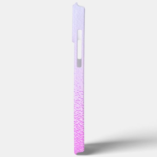 Iridescent Girly Pink Shimmer Persoonlijke naam Case-Mate iPhone Case (Achterkant / Links)