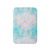 Iridescent Glass Geometric Patroon Badmat (Voorkant Verticaal)