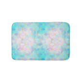 Iridescent Glass Geometric Patroon Badmat (Voorkant)