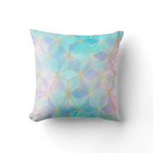 Iridescent Glass Geometric Patroon