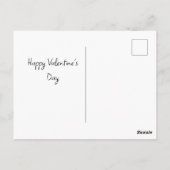 Iridescent Glass Heart Valentijn Briefkaart (Achterkant)