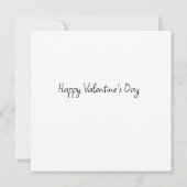 Iridescent Glass Heart Valentijn Kaart (Achterkant)