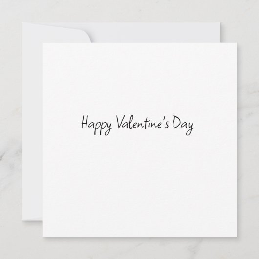 Iridescent Glass Heart Valentijn Kaart (Achterkant)