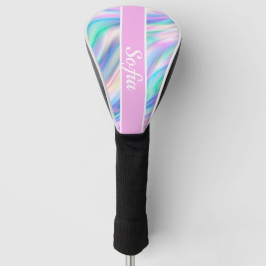 Iridescent Golfheadcover (Voorkant)