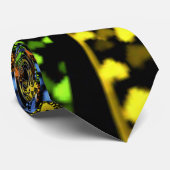 Iridescent Hearts Seamless Polka Dot Abstracte kun Stropdas (Opgerold)