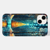 Iridescent Holiday Dream 🎄 Gloeiende kerstboom Case-Mate iPhone Case (Achterkant (horizontaal))
