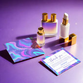 Iridescent Holographic Bedankt voor uw bestelling