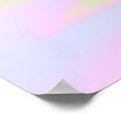 Iridescent Holographic Poster (Hoek)
