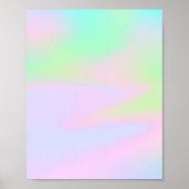 Iridescent Holographic Poster (Voorkant)