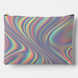 Iridescent Holographic Swirl Texture Etui