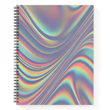 Iridescent Holographic Swirl Texture