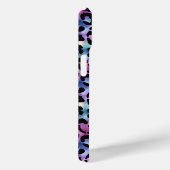 Iridescent Luipaardprint Monogram Case-Mate iPhone Case (Achterkant / Rechts)