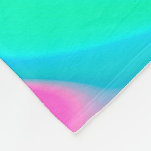 Iridescent marmering holografische textuur in leve fleece deken (Hoek)