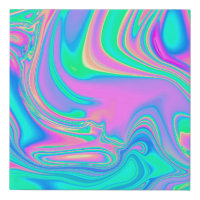 Iridescent marmering holografische textuur in leve