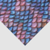 Iridescent Mermaid Scales – 10 lb, 17 "x23" Tissuepapier (Detail)