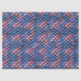 Iridescent Mermaid Scales – 10 lb, 17 "x23" Tissuepapier