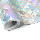 Iridescent Mermaid Scales ID1144 Cadeaupapier (Rol Hoek)