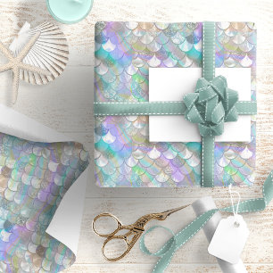 Iridescent Mermaid Scales ID1144 Cadeaupapier
