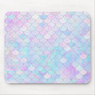 Iridescent Mermaid Scales Muismat