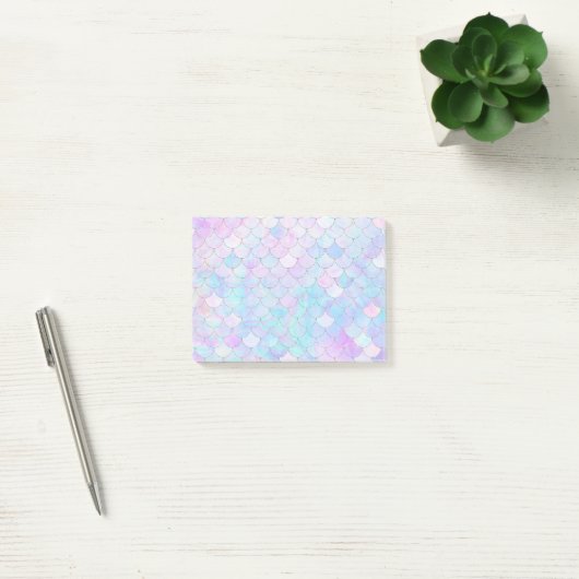 Iridescent Mermaid Scales Post-it® Notes (Kantoor)
