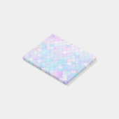 Iridescent Mermaid Scales Post-it® Notes (Schuin)