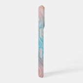 Iridescent Mermaid Waves Phone Case iPhone 16 Hoesje (Rechterkant)