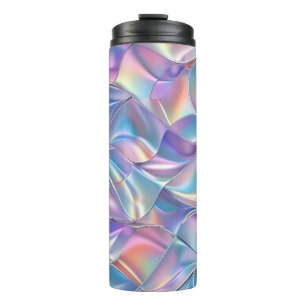 Iridescent Metaal 6 Geometrisch Thermosbeker