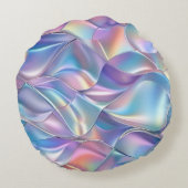 Iridescent Metaal 6 Rond Kussen (Achterkant)