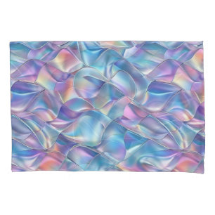 Iridescent Metallic 6 geometrisch Kussensloop