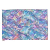 Iridescent Metallic 6 geometrisch Kussensloop (Voorkant-Rechts)